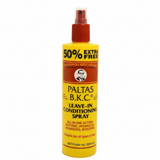 paltas bkc leave in conditioning spray 350ml smooth soft nourished frizz free hair detangling mist