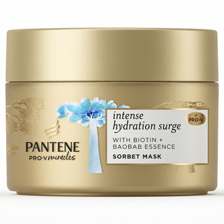 pantene intense hydration sorbet mask 160ml deep moisture frizz control hair care mask