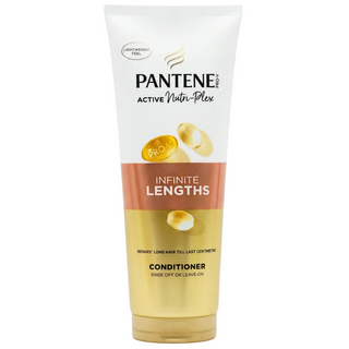 pantene pro v active infinite lengths conditioner 230ml strengthening anti breakage hair care