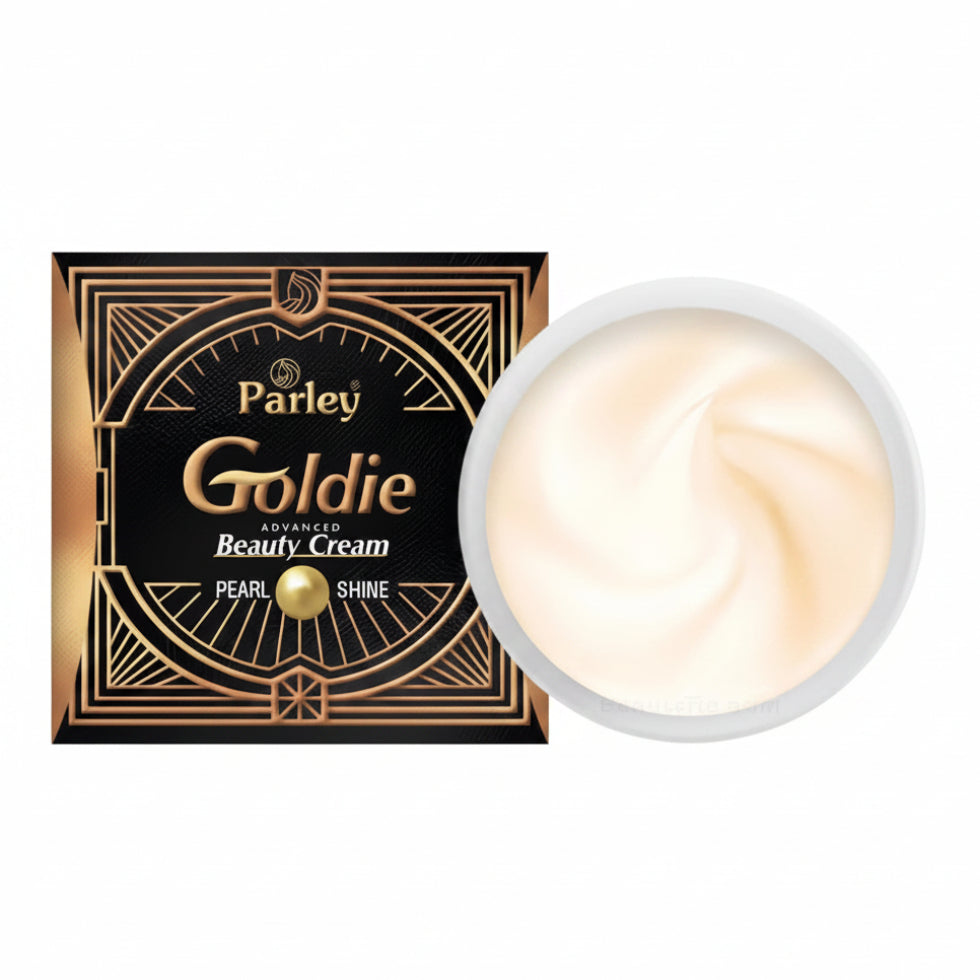 parley goldie advanced pearl shine beauty cream 20g for radiant moisturized and smoother looking skin care with pearl shine finish