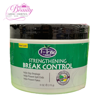 Parnevu T-Tree Strengthening Break Control 6oz- Anti-Breakage & Shine Treatment