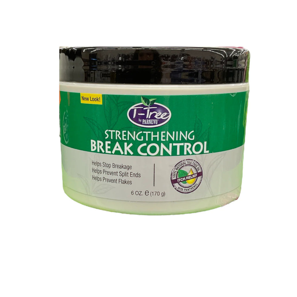 Parnevu tea tree break control treatment for stronger smoother shiny healthy-looking anti-breakage hair care