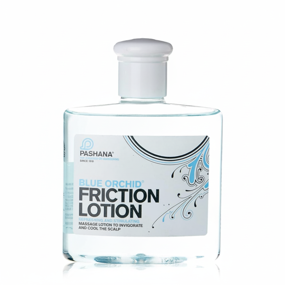 pashana blue orchid friction lotion scalp refresh massage hair care cooling non greasy grooming lotion