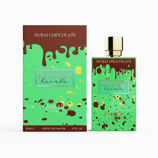 Pistachio Kunafa EDP by Anfar 1950 80ml luxurious unisex dessert inspired perfume with pistachio creamy sweet gourmand notes