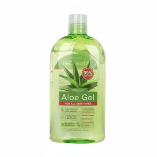 poppy and ivy aloe vera gel 500ml hydrating soothing gel for all skin types cooling non greasy face body hair care aloe gel product