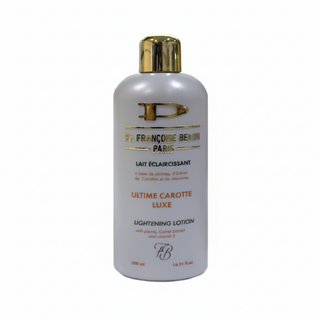 pr francoise bedon carotte luxe lightening lotion 500ml bright skin body lotion glow