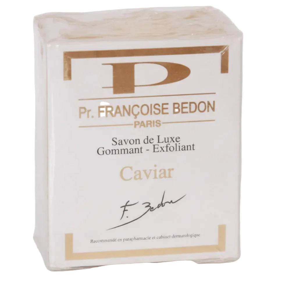 caviar exfoliating luxury soap for smooth radiant skin and dead skin removal
