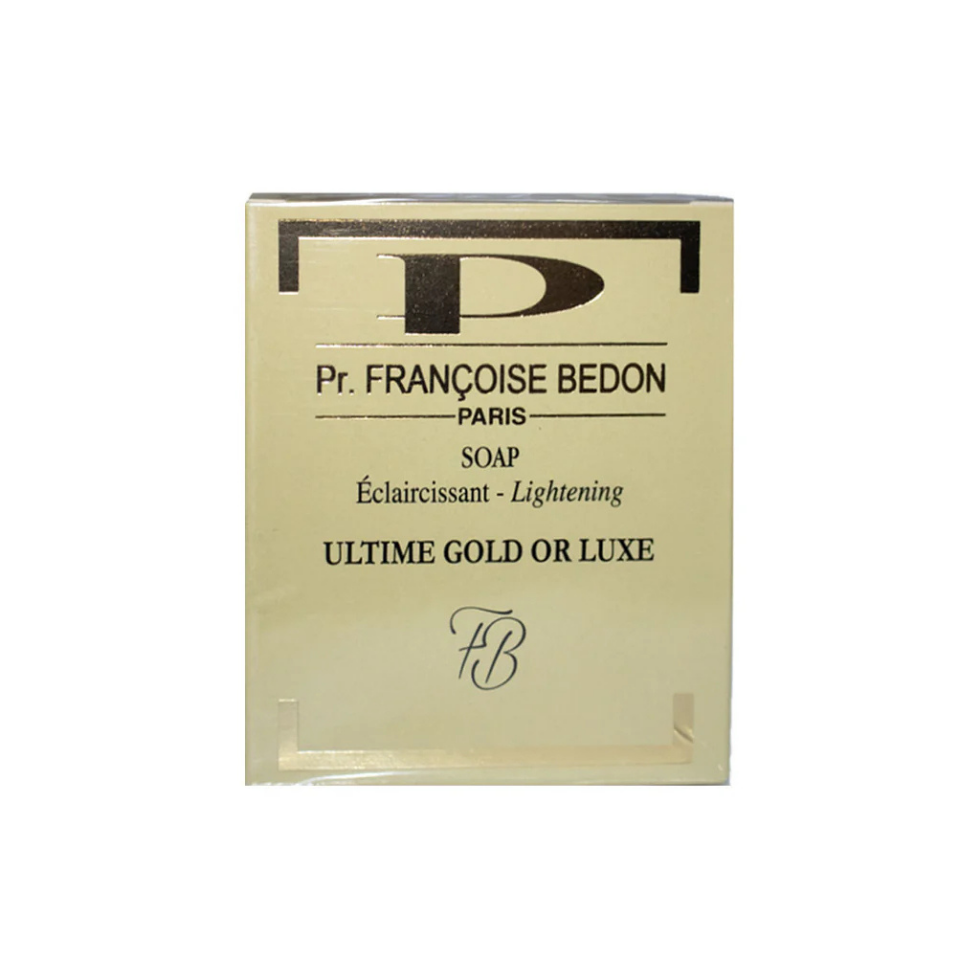 pr francoise bedon ultime gold luxe lightening soap 200g bright smooth skin soap glow