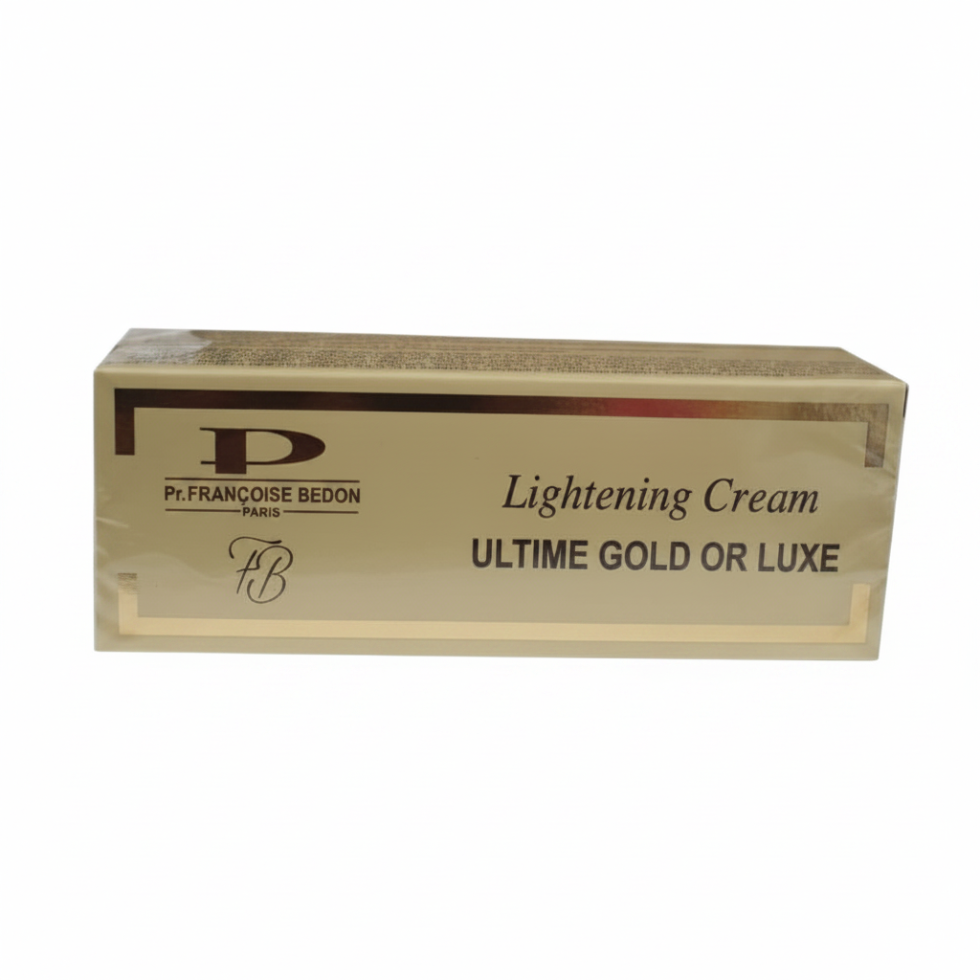 pr francoise bedon ultime gold luxe lightening cream 50ml bright skin face cream glow