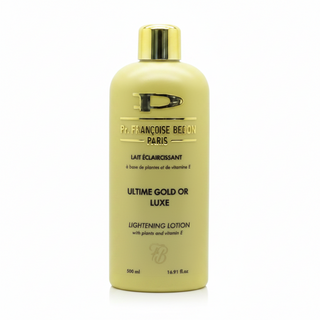 pr francoise bedon ultime gold luxe lightening lotion 500ml bright skin body lotion glow
