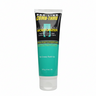pro line comb thru lite creme moisturizer 113g hair and scalp conditioner lightweight hydrating cream soft manageable hair care treatment