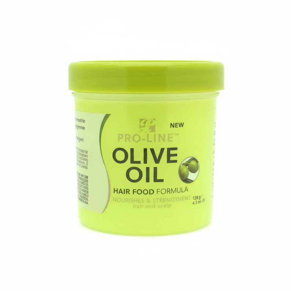 pro line olive oil hair food formula 128g nourish strengthen hair moisturizing cream dry hair care smooth shiny healthy hair treatment