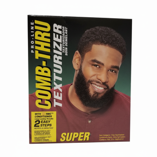 pro line comb thru texturizer kit super strength define curls waves home hair care styling kit enhances natural texture long lasting hold