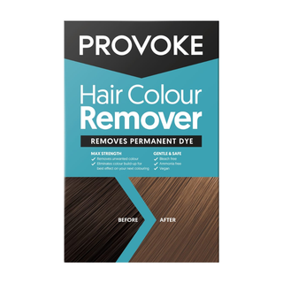 Hair colour remover for gentle dye removal and colour correction treatment without bleach damage