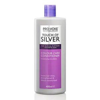 provoke touch of silver colour care conditioner 200ml hydrate protect blonde grey hair
