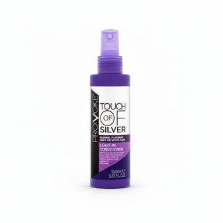 provoke touch of silver leave in conditioner 150ml hydration detangling heat protection hair
