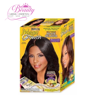 Profectiv Mega Growth Anti Damage No Lye Relaxer 4 Application de retouches - Régulier
