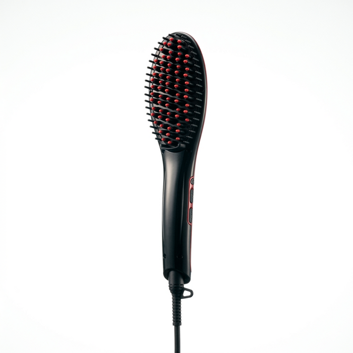 Professional BEOX Hair Straightener Brush | Heat Styling & Frizz Control Tool