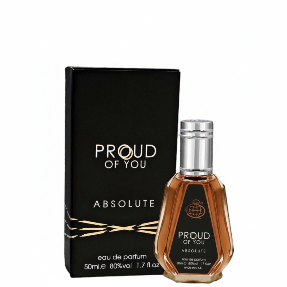 Proud Of You Absolute EDP 50ml Fragrance World warm masculine woody spicy long lasting perfume