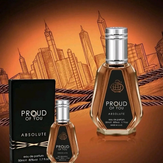 Proud Of You Absolute EDP 50ml Fragrance World warm masculine woody spicy long lasting perfume