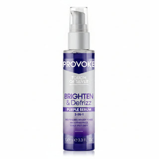 provoke purple serum 3 in 1 100ml for toning frizz control and shine