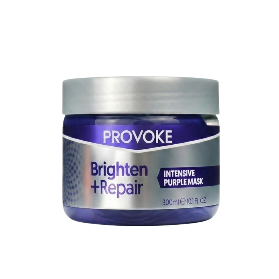 provoke purple hair mask 300ml for toning blonde hair repair and hydration