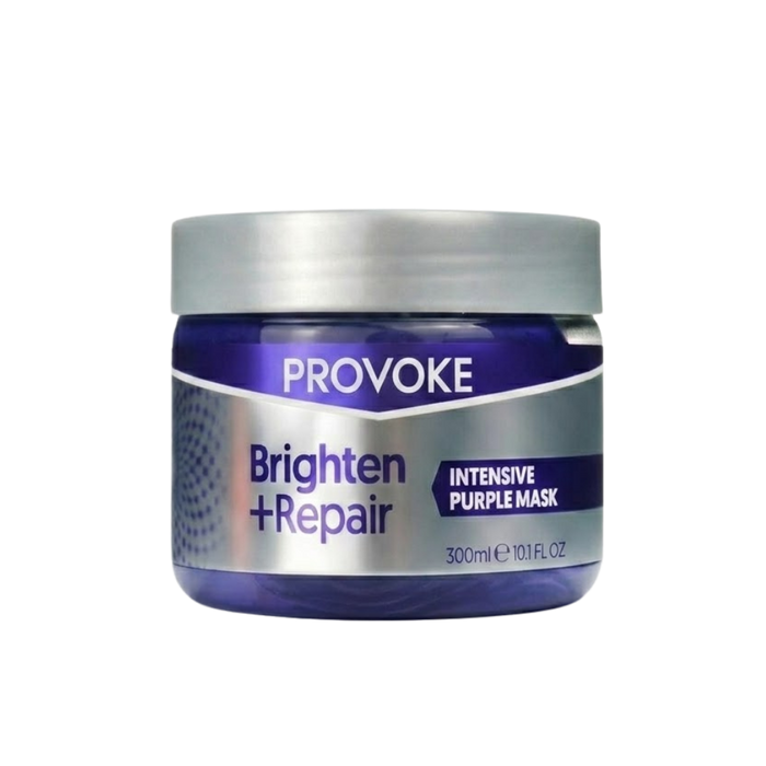 provoke purple hair mask 300ml for toning blonde hair repair and hydration