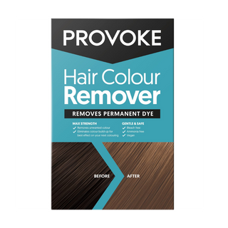 provoke hair colour remover for removing dye and correcting hair color safely