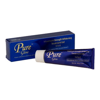 pure glow whitening treatment gel 1oz brightening dark spot care face gel radiant smooth skin skincare gel