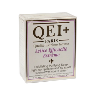 qei efficacite extreme shea butter soap exfoliating brightening care cleansing soap skin glow bar nourishing skincare soap