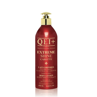qei extreme shine carrot lotion 500ml brightening body care carrot glow lotion hydration even tone skin care