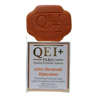qei harmonie exfoliating soap 200g purifying brightening bar cleansing soap skin glow deep clean skincare soap