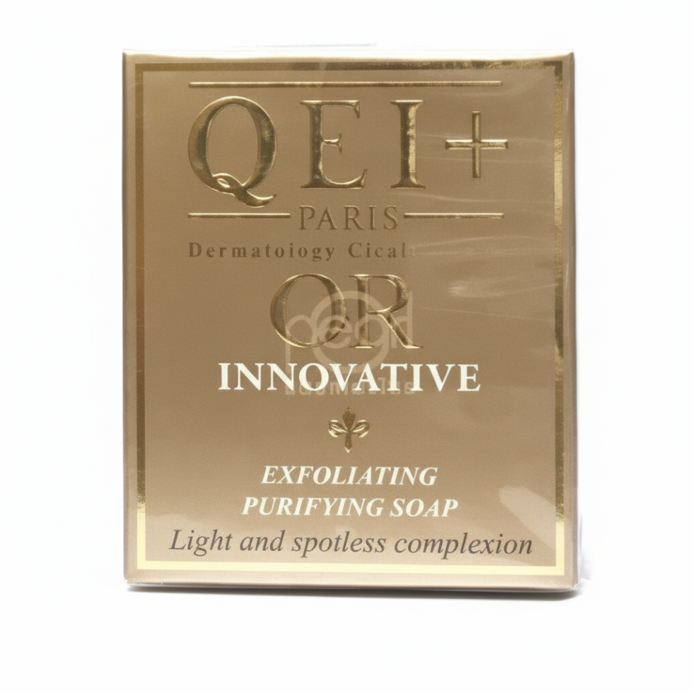 qei or innovateur exfoliating soap 200g purifying brightening care cleansing soap skin glow bar exfoliation treatment soap