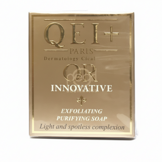 qei or innovateur exfoliating soap 200g purifying brightening care cleansing soap skin glow bar exfoliation treatment soap