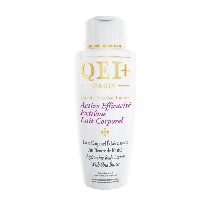 qei paris extreme lightening body lotion 500ml brightening care body lotion hydration glow even tone skin care