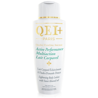 qei paris multi action body milk 500ml hydrating brightening care skin lotion glow even tone skincare milk
