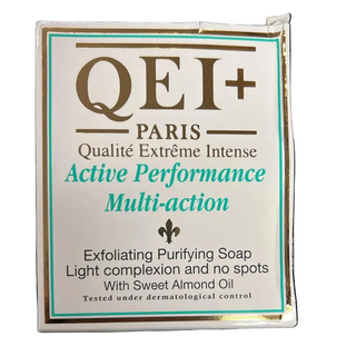qei performance multi action soap 200g exfoliating brightening care cleansing soap skin glow bar deep clean skincare soap