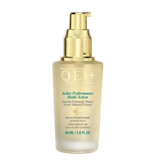qei performance sweet almond serum 48ml brightening spot care face serum skin glow even tone radiant skin care serum