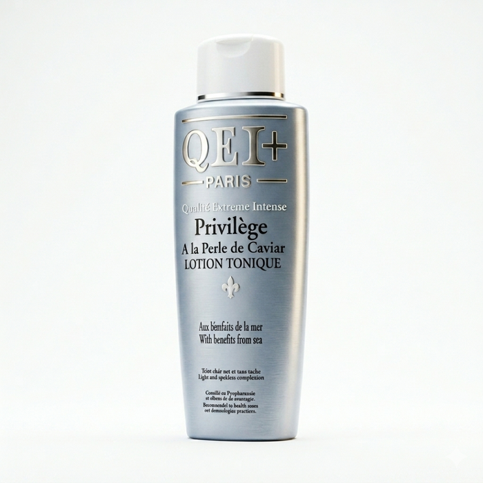 QEI Privilege caviar toner for cleansing pore tightening and refreshing smooth skin care