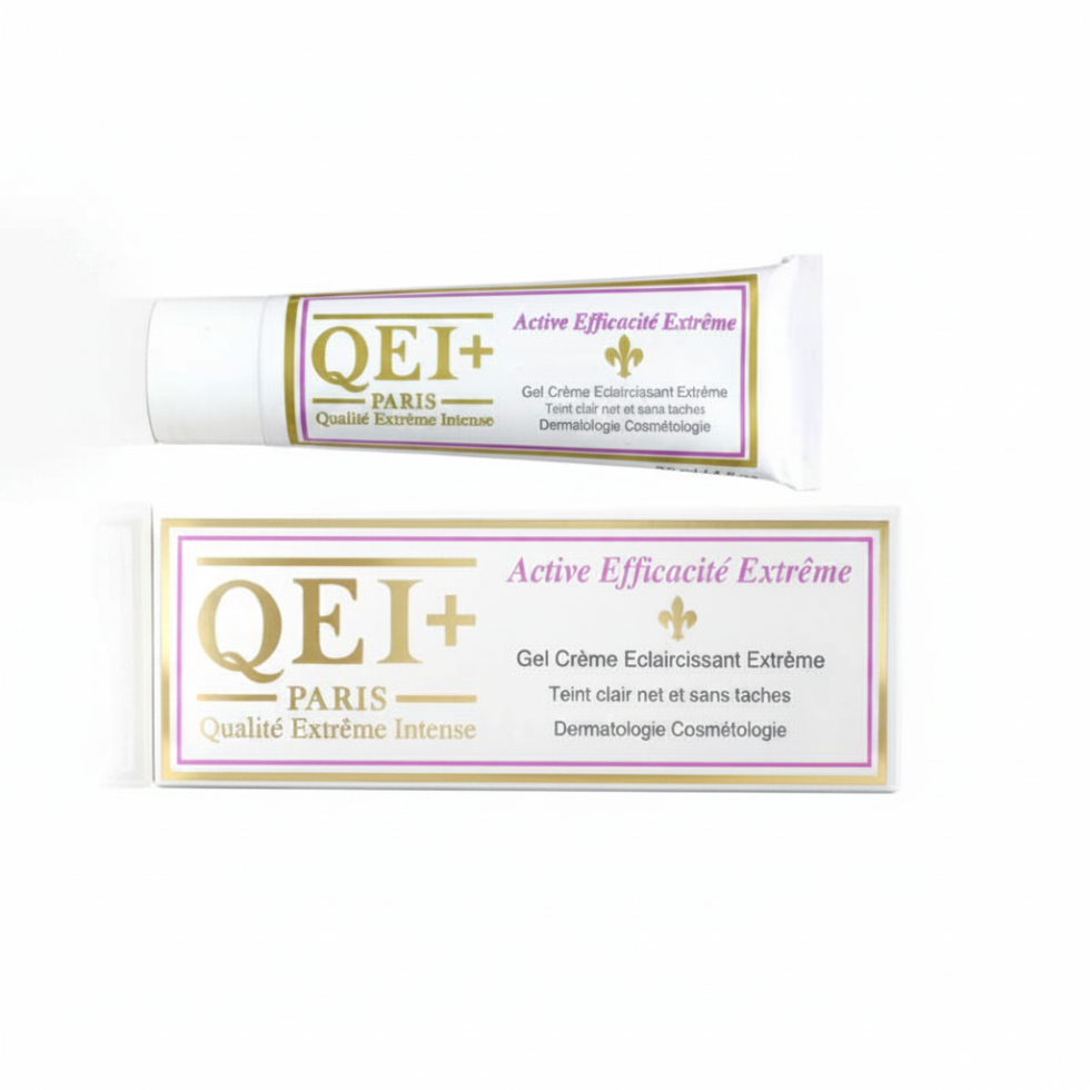 qei shea butter lightening cream 50ml face body brightening care hydrating smooth radiant skin care cream