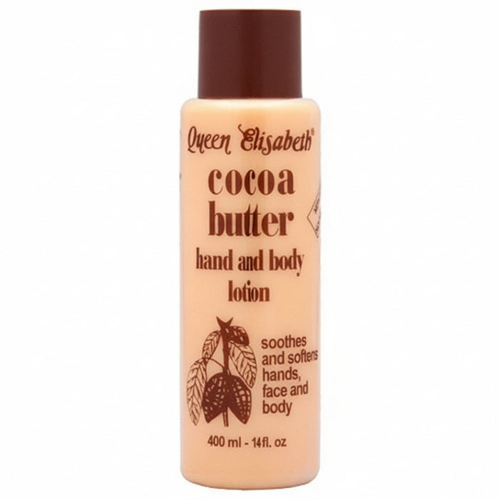 Queen Elisabeth cocoa butter lotion 250ml for hydrating body and hand moisturizing care