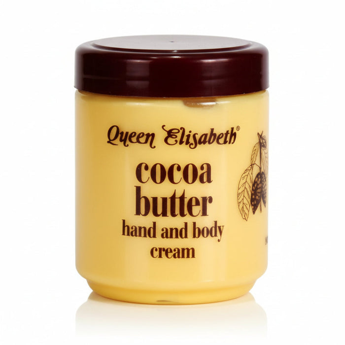 Queen Elizabeth Cocoa Butter Cream 500ml | Vitamin E Hydrating Body Hand Care