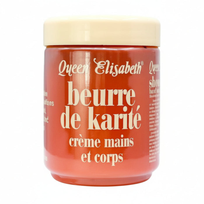 Queen Elizabeth Shea Butter Cream 500ml | Deep Moisturizing Body Hand Cream