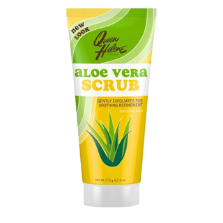 Queen Helene aloe vera facial scrub 6oz soothing hydrating exfoliator for smooth fresh and glowing skin