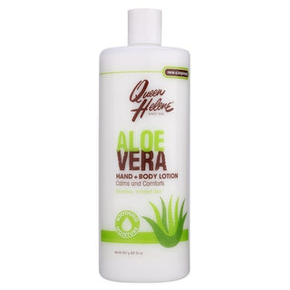 Queen Helene aloe vera lotion 907g soothing hand and body moisturizer for soft calm and hydrated skin