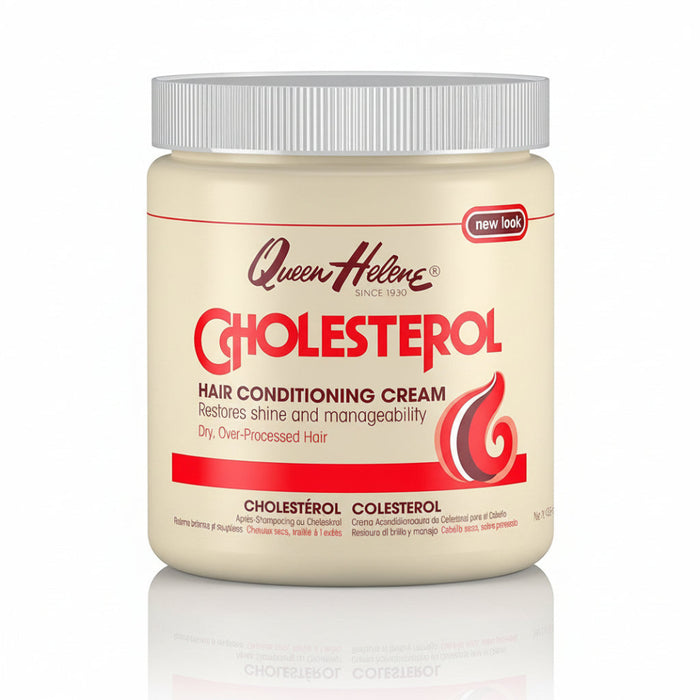 CRÈME conditionnante capillaire QUEEN HELENE CHOLESTÉROL 425G/15OZ