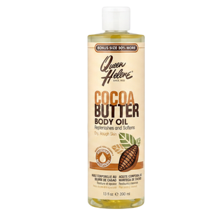 Queen Helene cocoa butter body oil 390ml deep moisture care for dry skin hydration and smooth soft skin