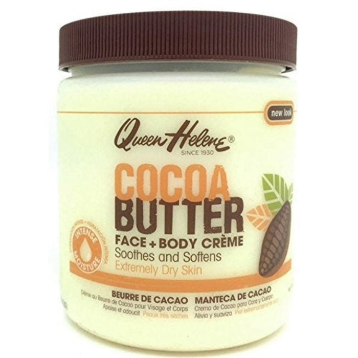 Queen Helene Cocoa Butter Face & Body Creme 425g | Deep Moisturizing Skin Care