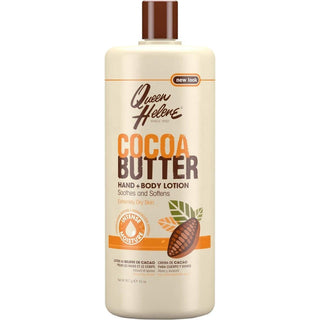 Queen Helene cocoa butter lotion 907g deep hydration hand and body moisturizer for soft smooth and healthy skin