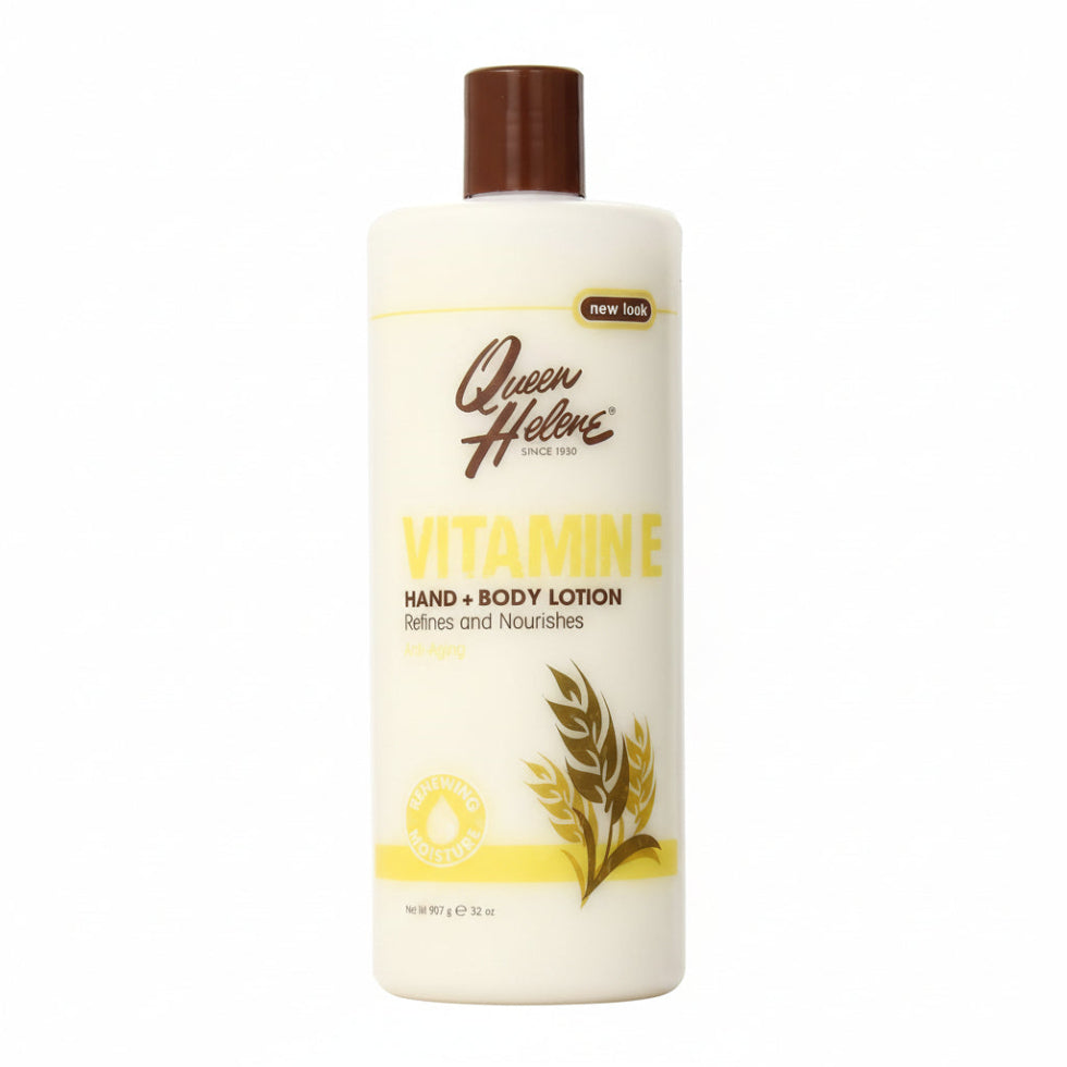 Queen Helene vitamin E lotion 907g deep hydration hand and body moisturizer for soft smooth and nourished skin